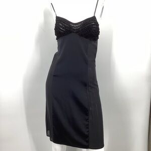 *** Intimissimi Black Silk Chemise *** M